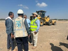 بتوجيه من الوزير السقطرى .. تسليم موقع اعادة تأهيل مزرعة وادي خير بلحج المقدرة 300 فدان للجهة المنفذة