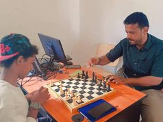 كلية صبر للعلوم التطبيقية والإنسانية بجامعة لحج تشهد منافسات في لعبة الشطرنج