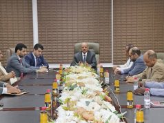 محافظ البنك المركزي يناقش تسهيل حركة التعاملات المالية بين اليمن والعالم الخارجي