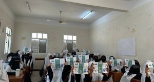 كلية المجتمع سيئون تقود حملة ميدانية نوعية لمواجهة الحصبة”