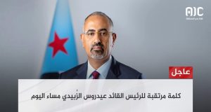 الزبيدي : يؤكد على مقاومة اي اجراءات فرضت بالقوة في أعقاب أحداث يناير بالطرق السلمية الواعية