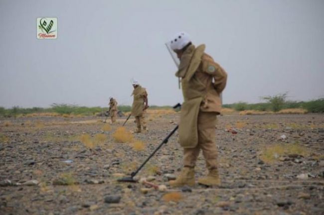 خلال الأسبوع .. مسام: نزع 1835 لغماً حوثياً وذخائر غير منفجرة