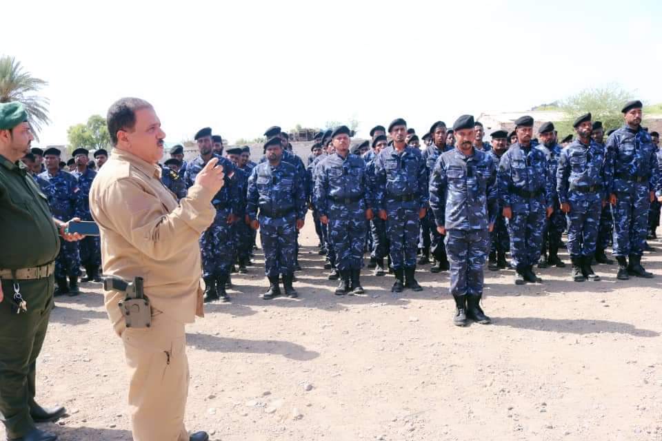 عدن تشهد عرض لقوات الأمن من خريجي الدفعة الثانية لأمن المحافظة  
