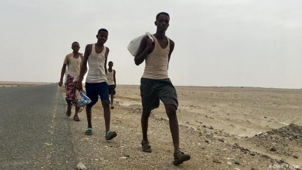 منظمات إغاثية تعبر عن قلقها من تدفق المهاجرين إلى اليمن