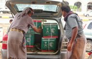 مركز الملك سلمان للإغاثة يوزع مساعدات غذائية للأسر بمحافظة شبوة