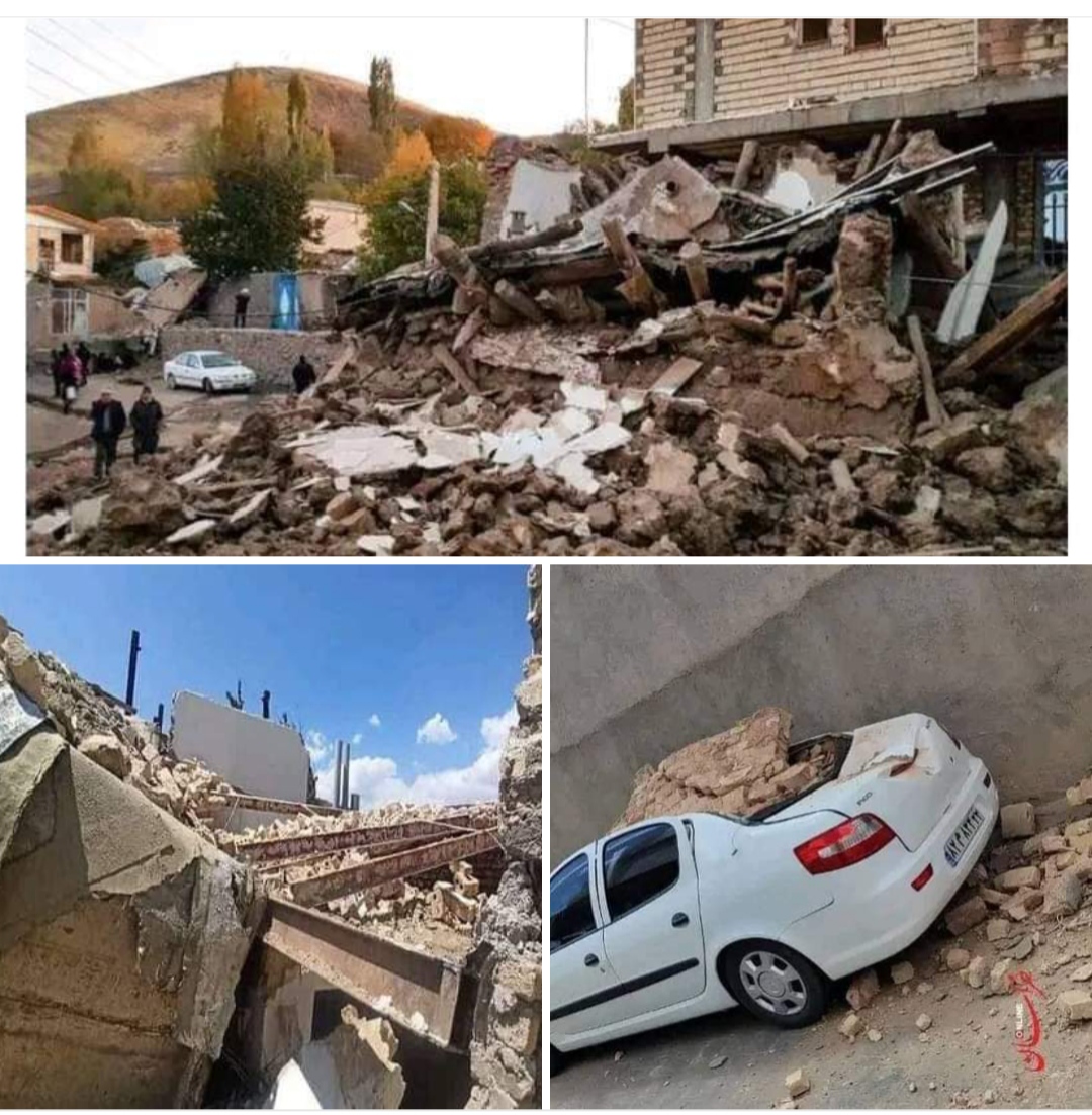 زلزال بقوة 5 درجات يضرب إيران ويسقط ضحايا وأكثر من 100 مصاب