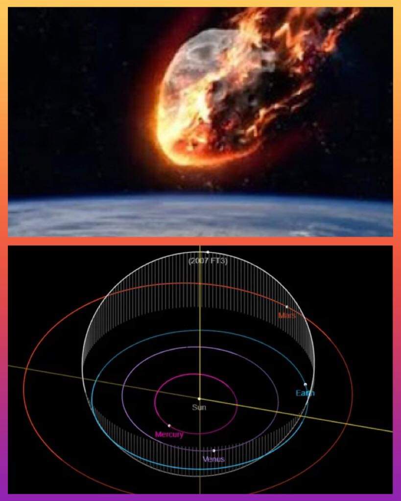 كويكب في مسار مباشر تصادمي مع الارض خلال 270 يوما