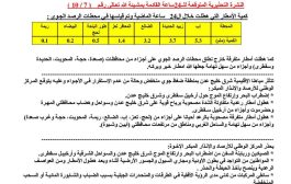 مركز الأرصاد يصدر نشرة تحذيرية ويتوقع اضطراب بحري وأمطار رعدية