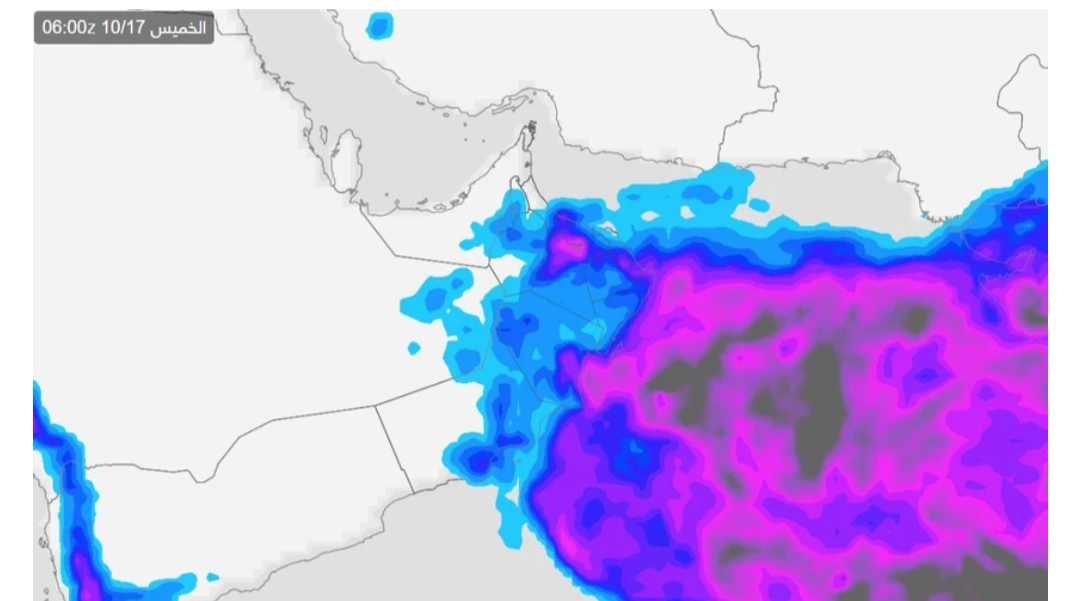 أول منخفض مداري في بحر العرب يؤثر على 4 دول عربية ومنها اليمن