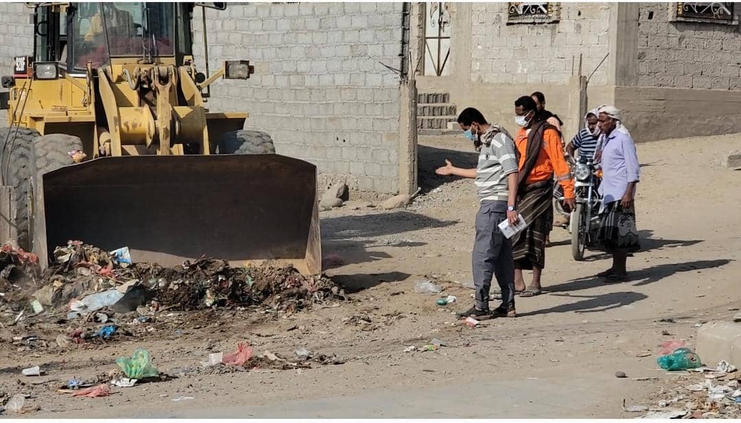 لحج.. تدشين حملة نظافة شاملة في مدينة الحوطة