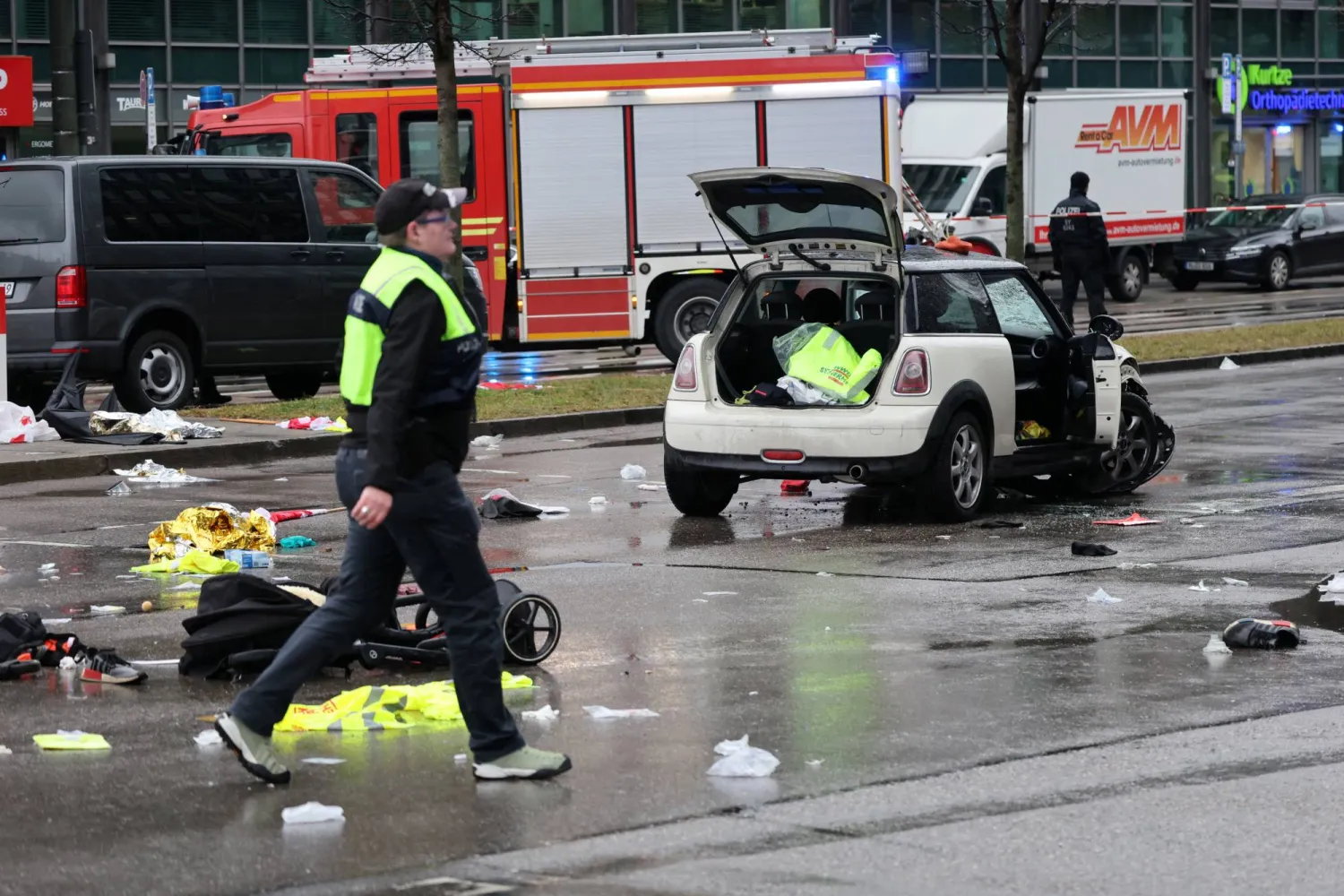 28 جريحاً بحادث دهس في ميونيخ... والمشتبه به طالب لجوء أفغاني